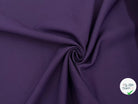 GABARDINE DRILL AUBERGINE - My Little Coupon - tissu - coudre
