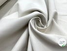 TISSU DRILL DE COTON PEIGNÉ BLANC CASSÉ - My Little Coupon - tissu - coudre