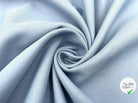 GABARDINE DRILL PRESTIGE JAPON BABY BLUE - My Little Coupon - tissu - coudre