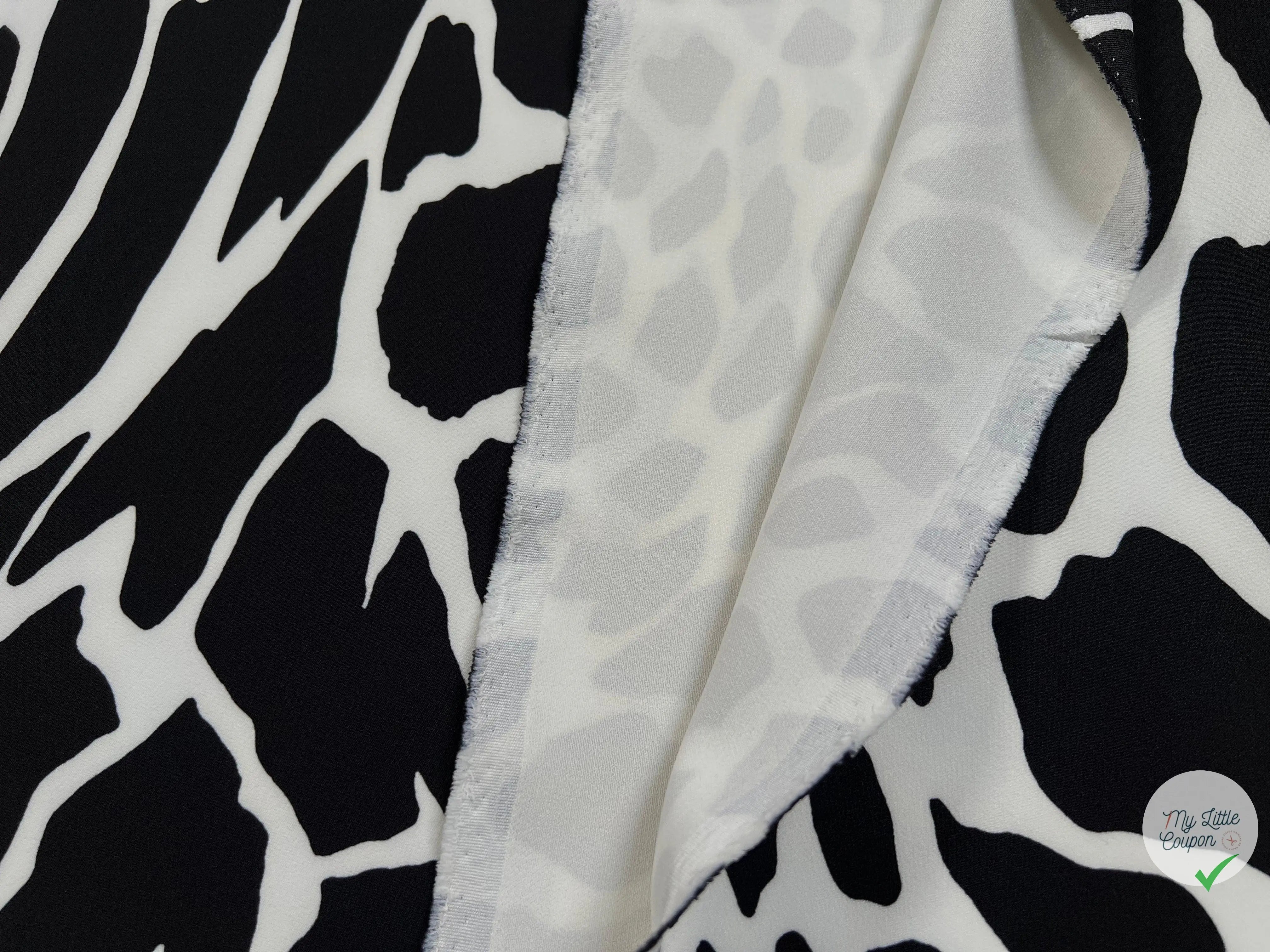 GABARDINE ESPRIT GIRAFE - My Little Coupon - tissu - coudre