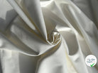 GABARDINE FINE DE COTON BLANC CASSÉ MLC INTERN