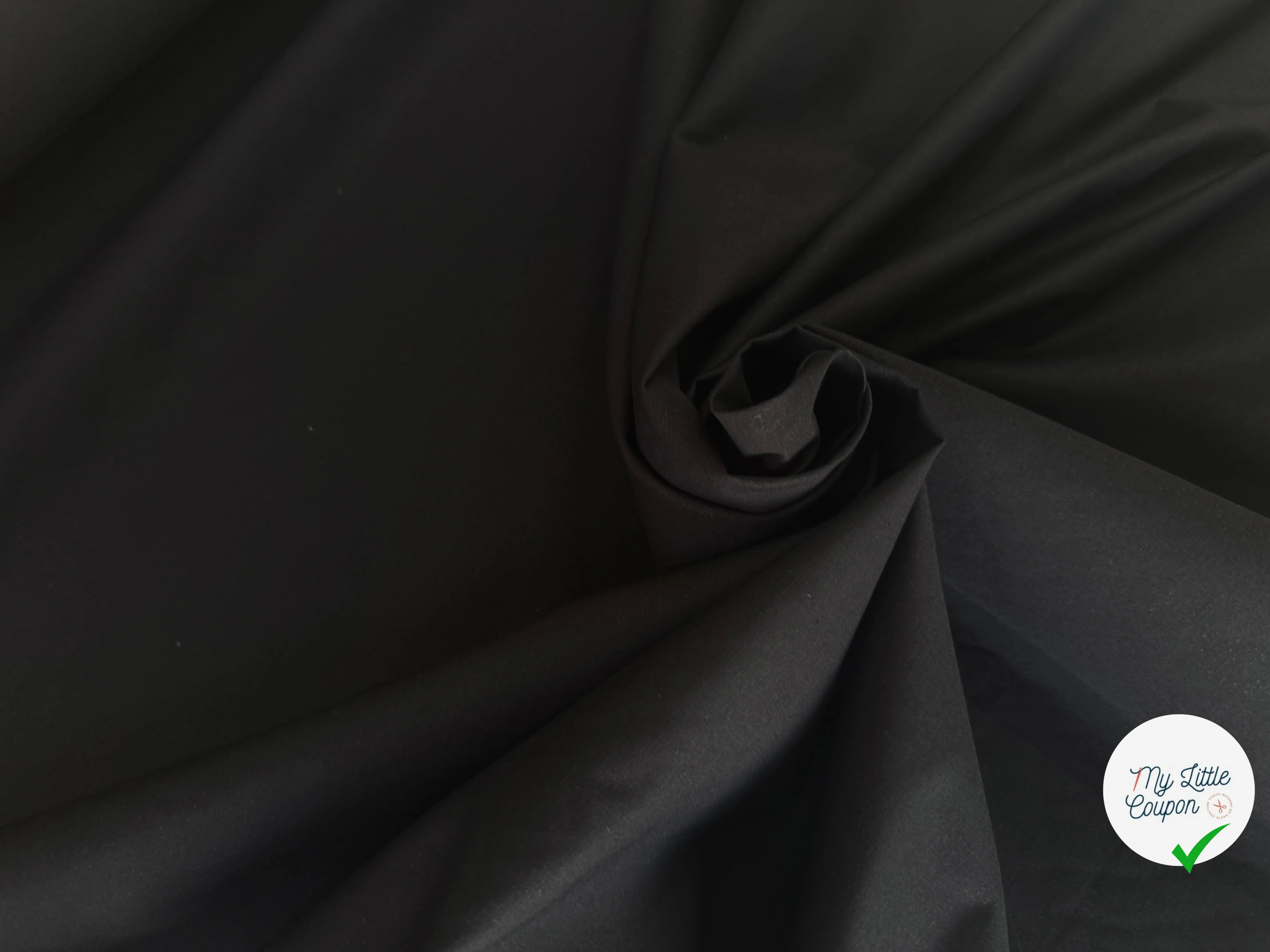 GABARDINE FINE DE COTON LÉGÈREMENT TEXTURÉE - My Little Coupon