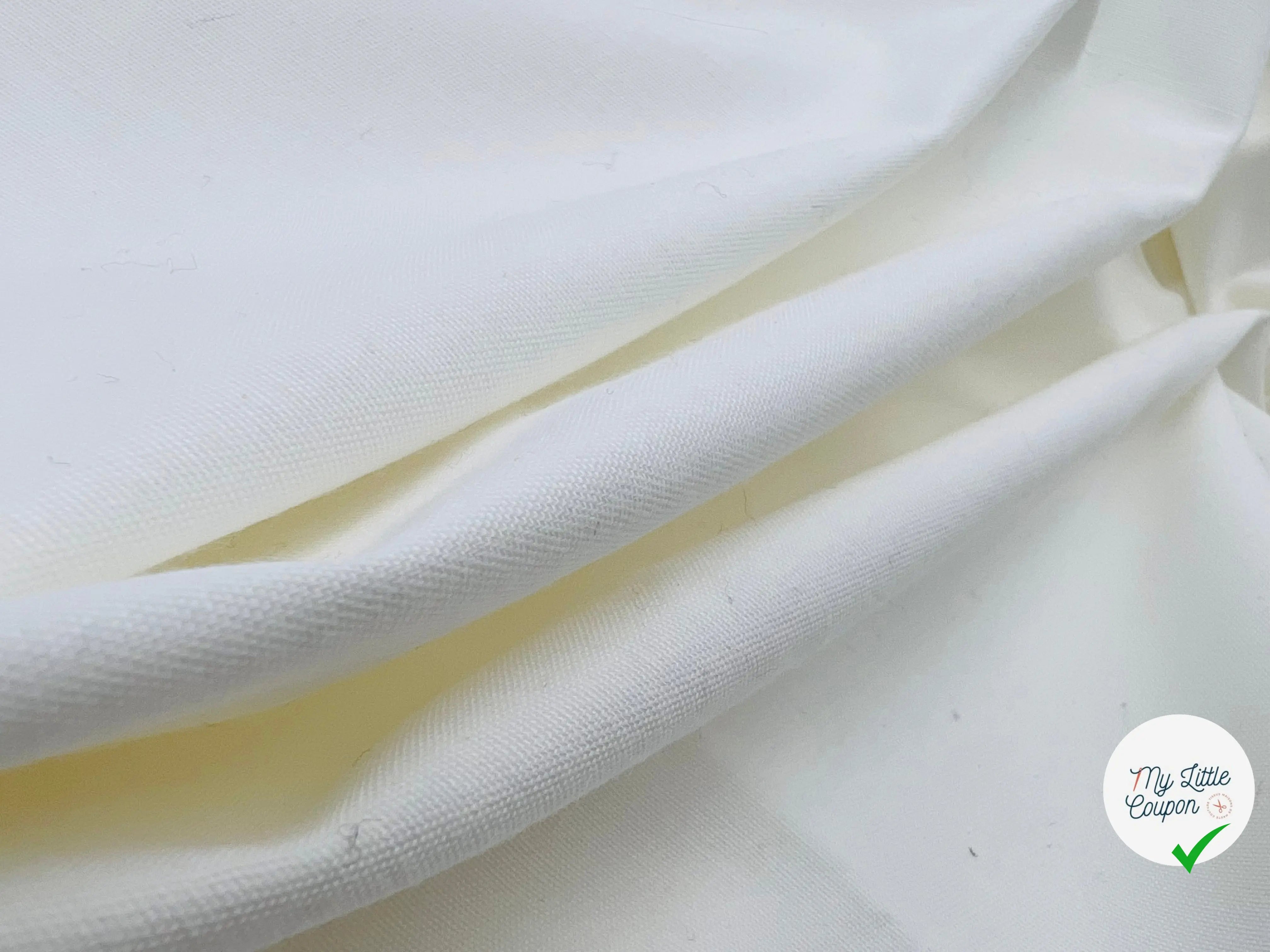 GABARDINE FINE DE COTON - My Little Coupon - tissu - coudre