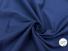GABARDINE FINE DE COTON NAVY STRETCH - My Little Coupon - tissu - coudre