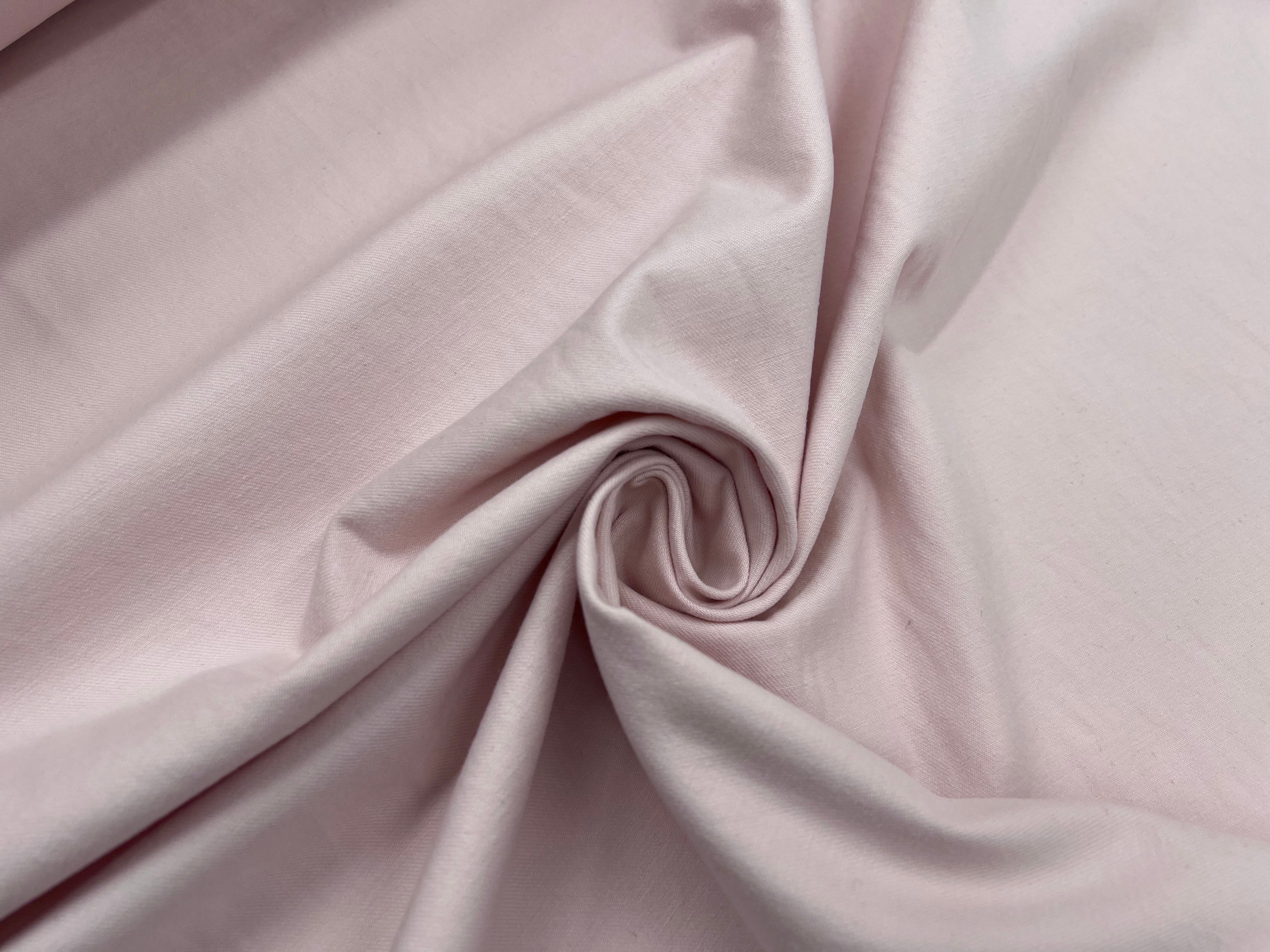 GABARDINE FINE DE COTON SAUMON MSO