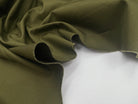GABARDINE FINE DE COTON VERT ARMY DEPERLANT MSO