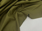 GABARDINE FINE DE COTON VERT ARMY DEPERLANT MSO
