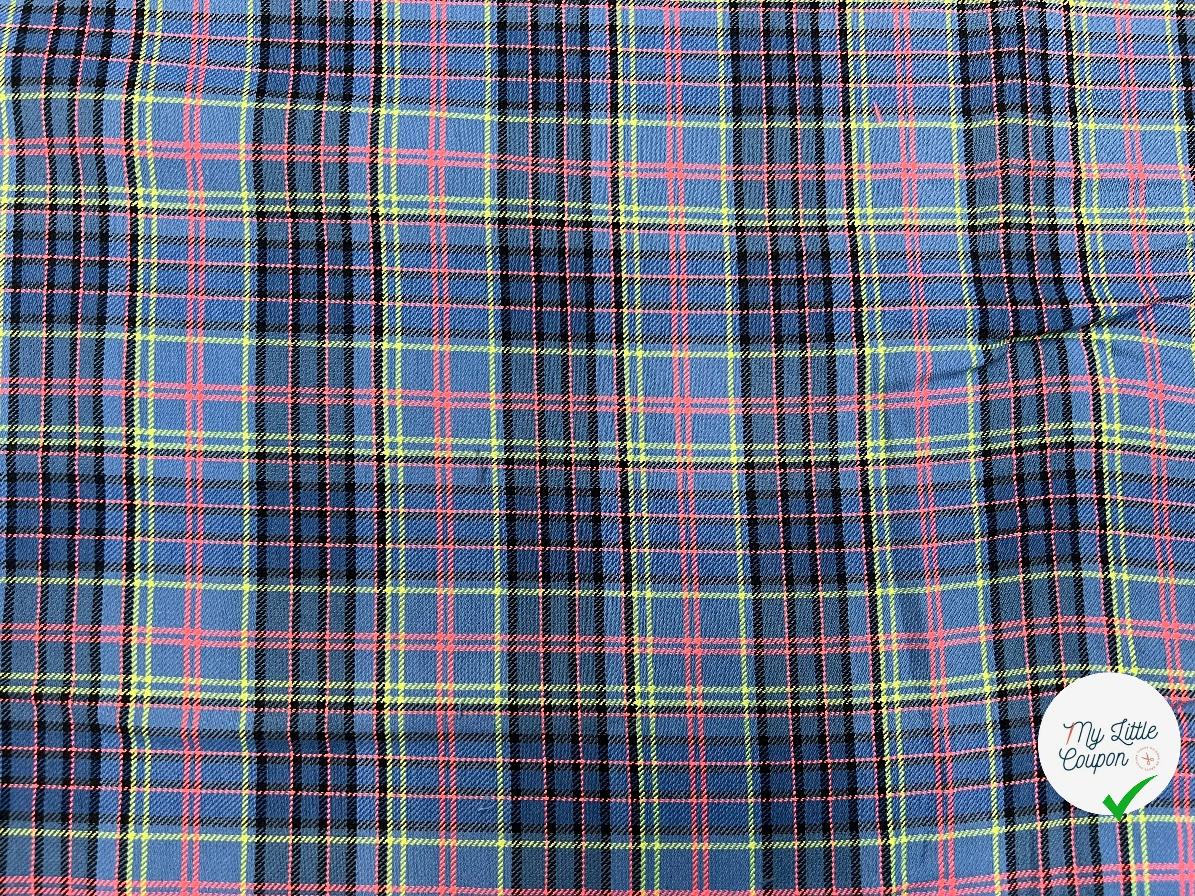 GABARDINE FINE LÉGÈREMENT DUVETEUSE PRINCE DE GALLES 2.0 MSO