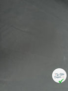 GABARDINE FINEMENT SERGÉE DE COTON NOIR REFLET ARDOISE - My Little Coupon - tissu - coudre