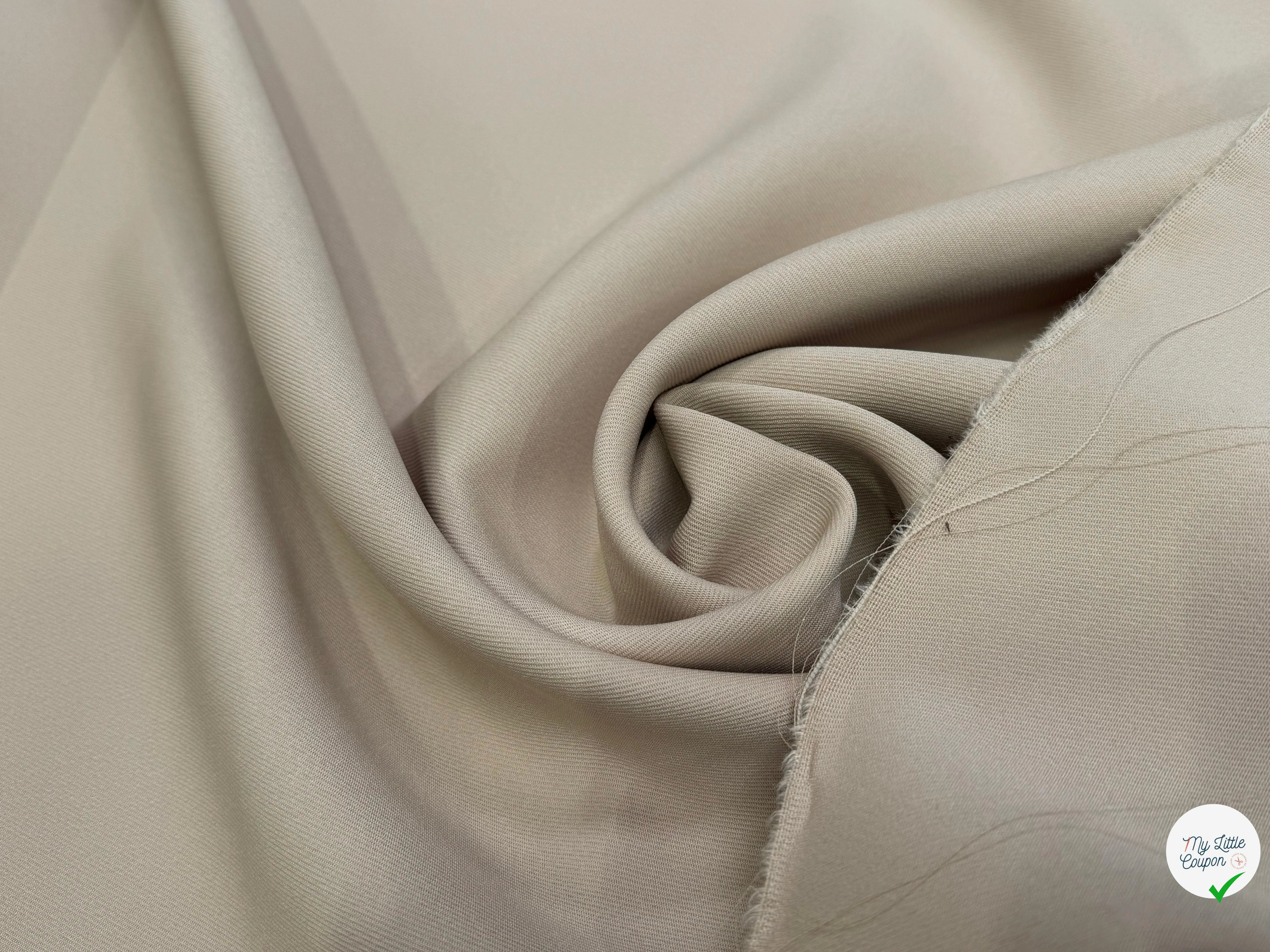GABARDINE JAPAN BEIGE QUALITÉ COUTURE - My Little Coupon