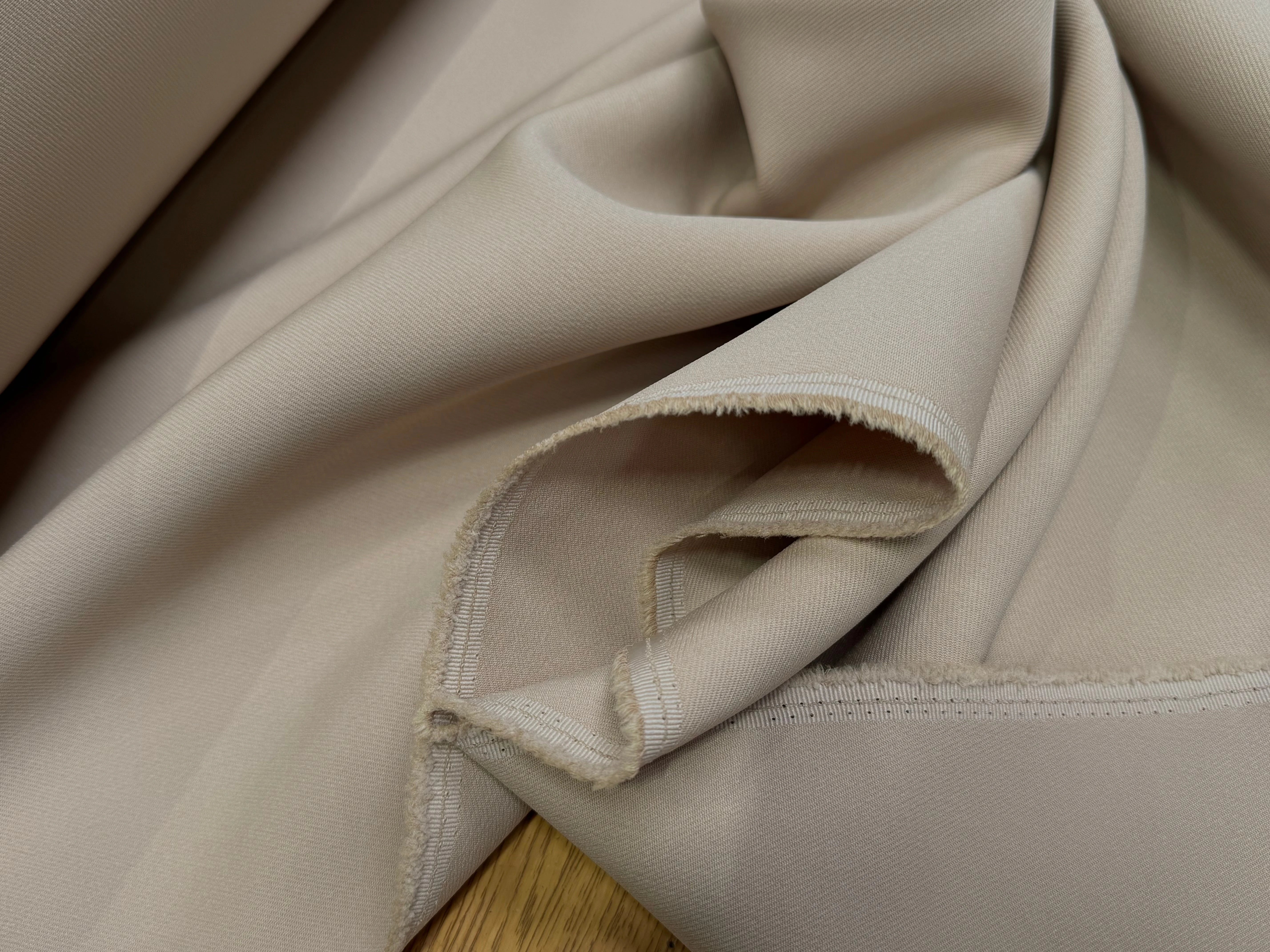 GABARDINE JAPAN BEIGE QUALITÉ COUTURE - My Little Coupon