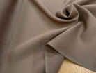 GABARDINE JAPON QUALITÉ COUTURE BEAU TOMBÉ CAFÉ - My Little Coupon