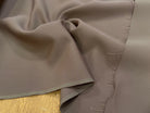 GABARDINE JAPON QUALITÉ COUTURE BEAU TOMBÉ CAFÉ - My Little Coupon