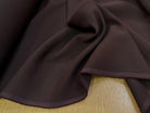 GABARDINE JAPON QUALITÉ COUTURE BEAU TOMBÉ MARRON - My Little Coupon