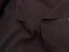 GABARDINE JAPON QUALITÉ COUTURE BEAU TOMBÉ MARRON - My Little Coupon