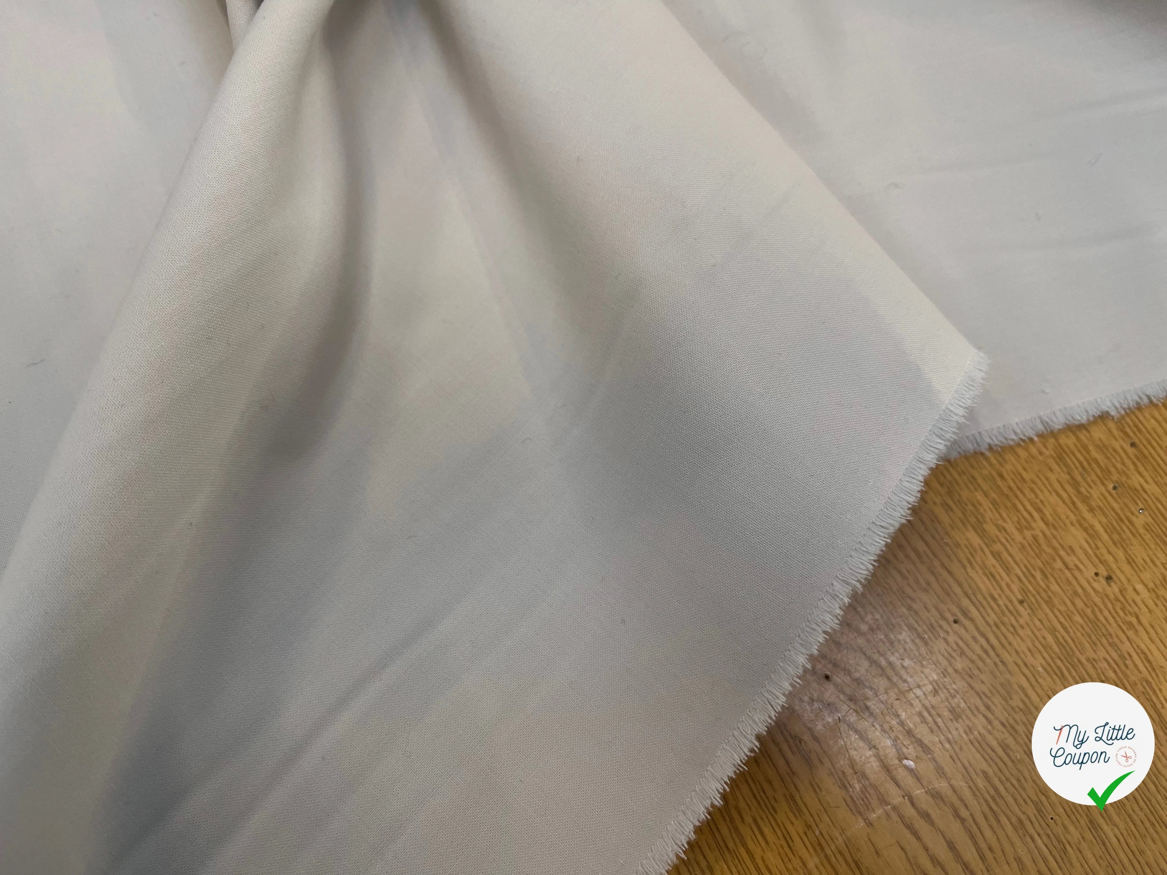 GABARDINE LOURDE 41% LAINE VIERGE LINEN - My Little Coupon