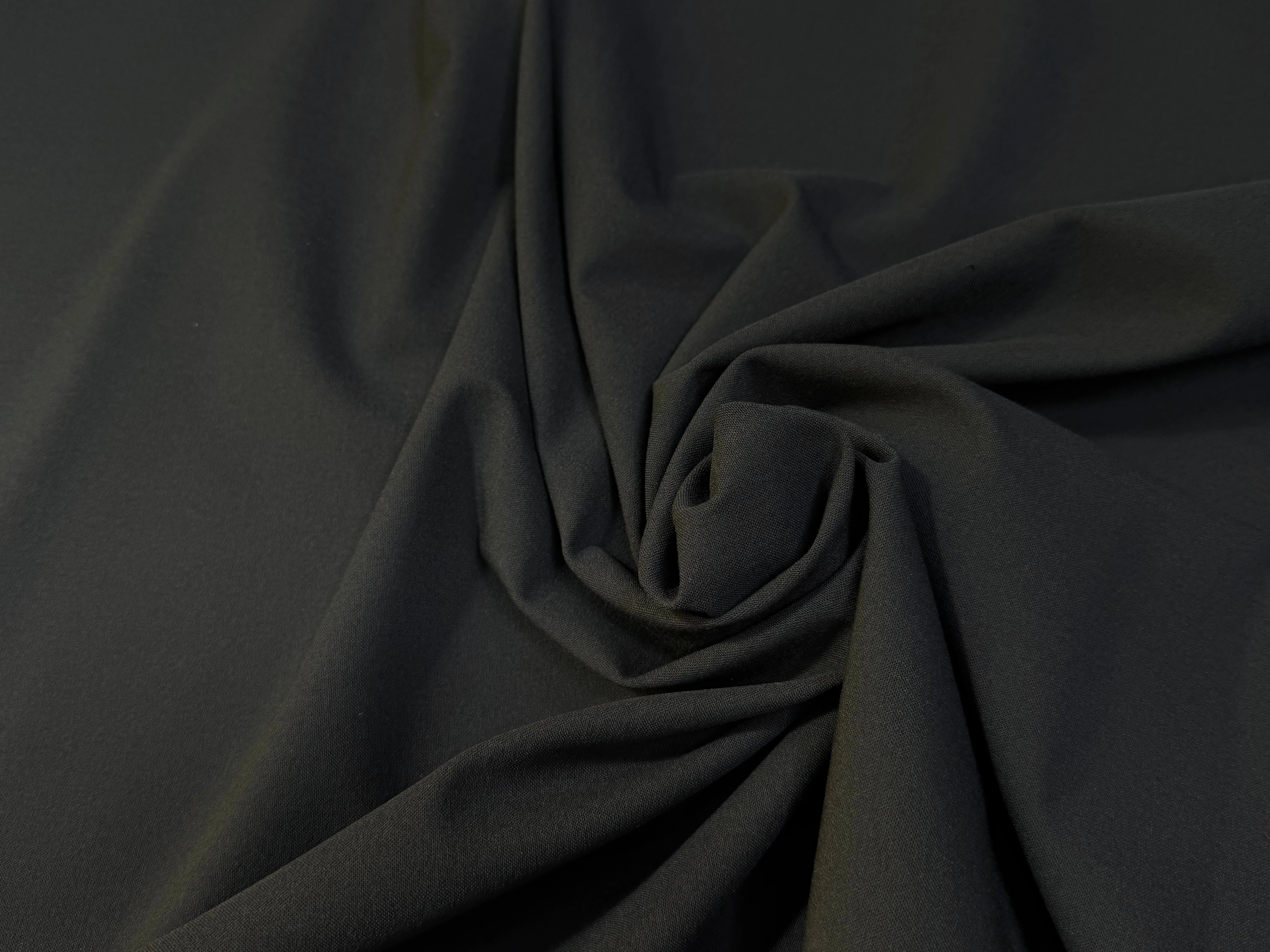 GABARDINE LOURDE JAPAN TENUE IMPÉCABLE NOIR STRETCH - My Little Coupon