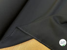 GABARDINE LOURDE POLYCOTON LÉGÈREMENT SATINÉE ET STRIÉE NOIR TRÈS BELLE TENUE - My Little Coupon