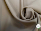GABARDINE LOURDE POLYESTER 130CM STONE - My Little Coupon