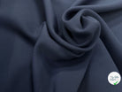 GABARDINE LOURDE POLYESTER BLEU 130CM JAPAN - My Little Coupon