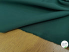 GABARDINE LOURDE STRETCH 43% LAINE VIERGE VERT FORÊT 130CM - My Little Coupon