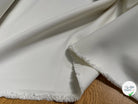 GABARDINE LOURDE STRIÉE BLANC CASSÉ - My Little Coupon