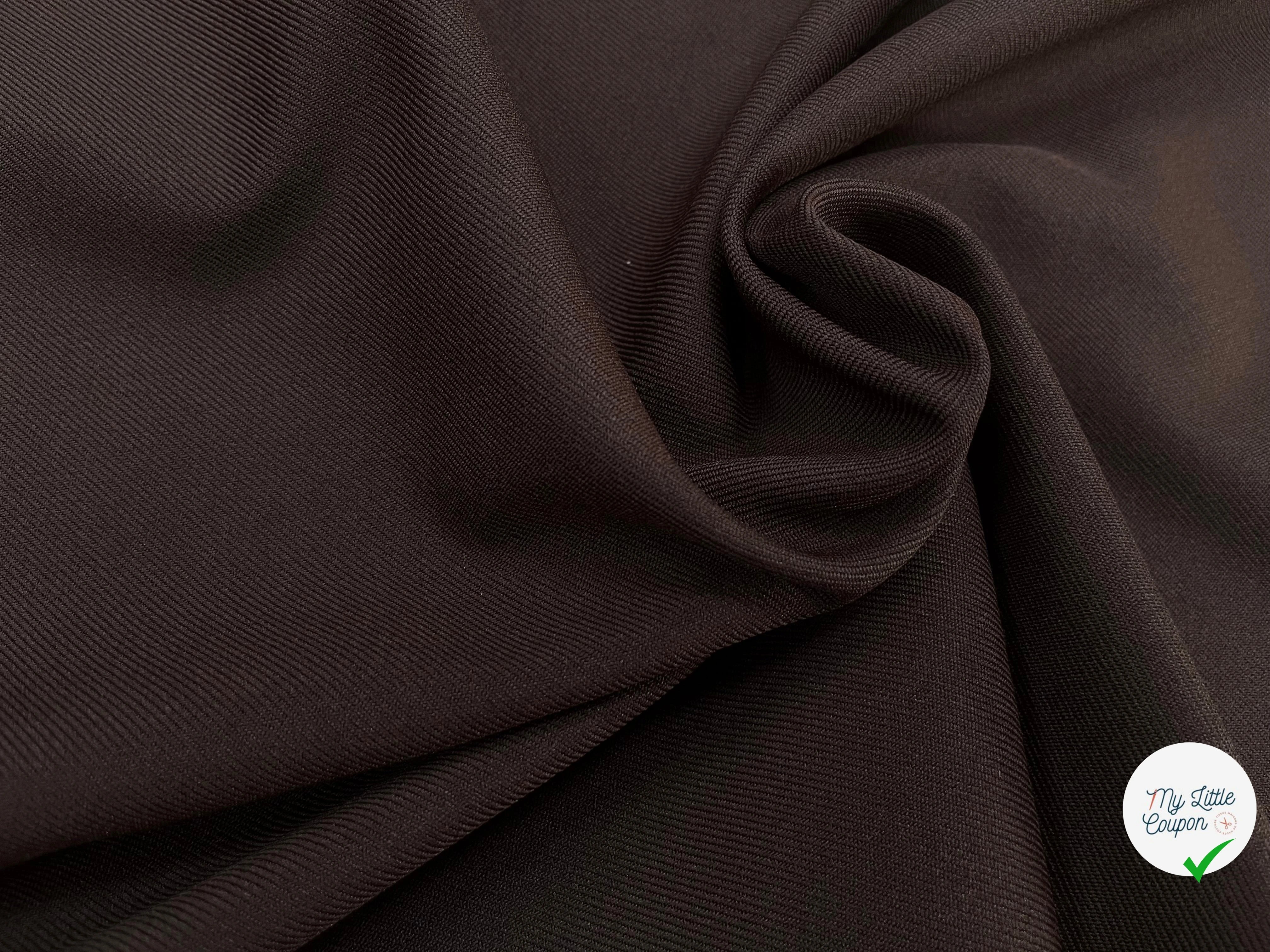 GABARDINE LOURDE STRIÉE CHOCOLAT 1983 JAPAN - My Little Coupon