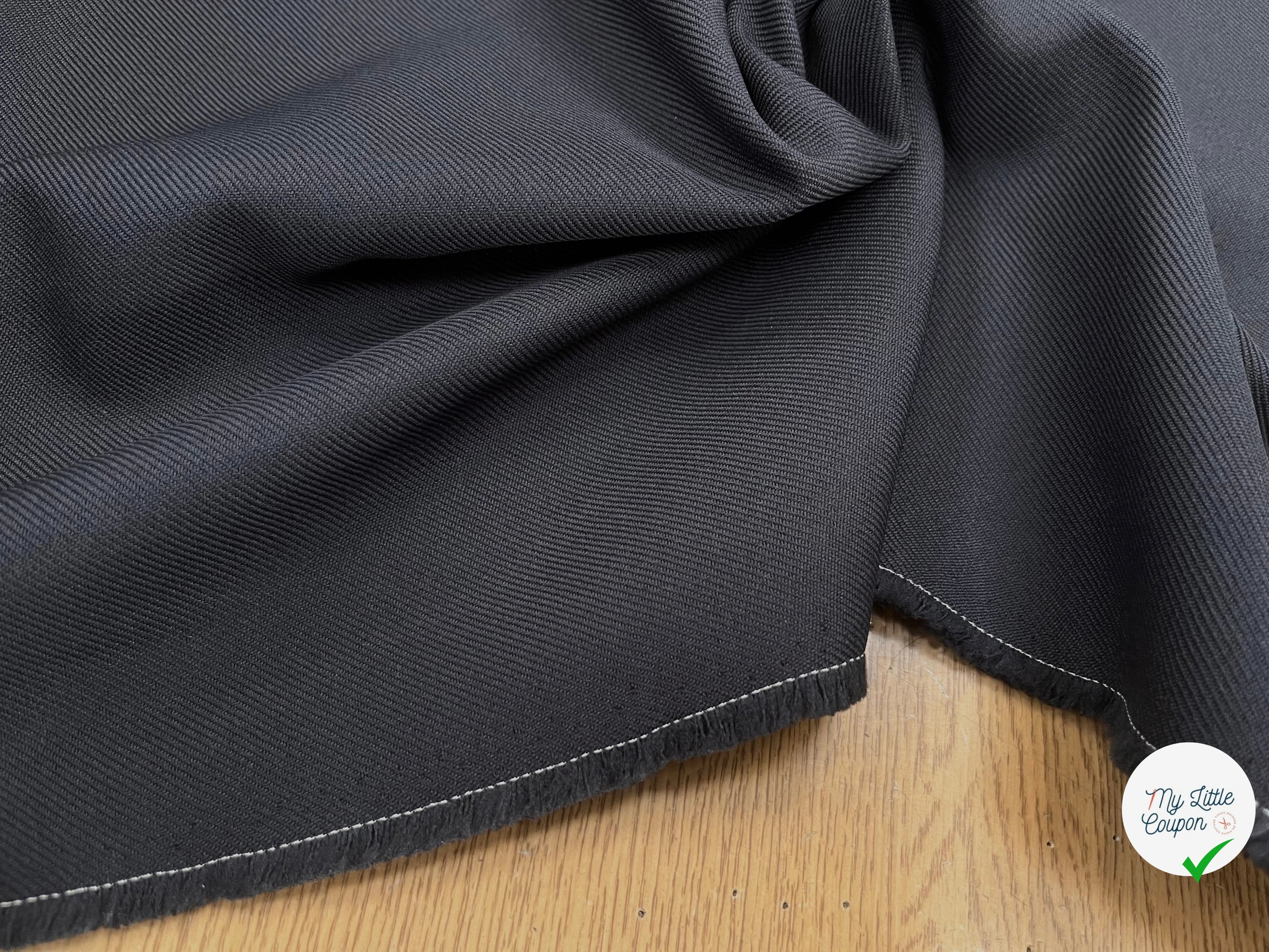 GABARDINE LOURDE STRIÉE DENIM JAPAN - My Little Coupon