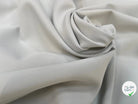 GABARDINE LOURDE STRIÉE DIRTY WHITE POLYESTER - My Little Coupon
