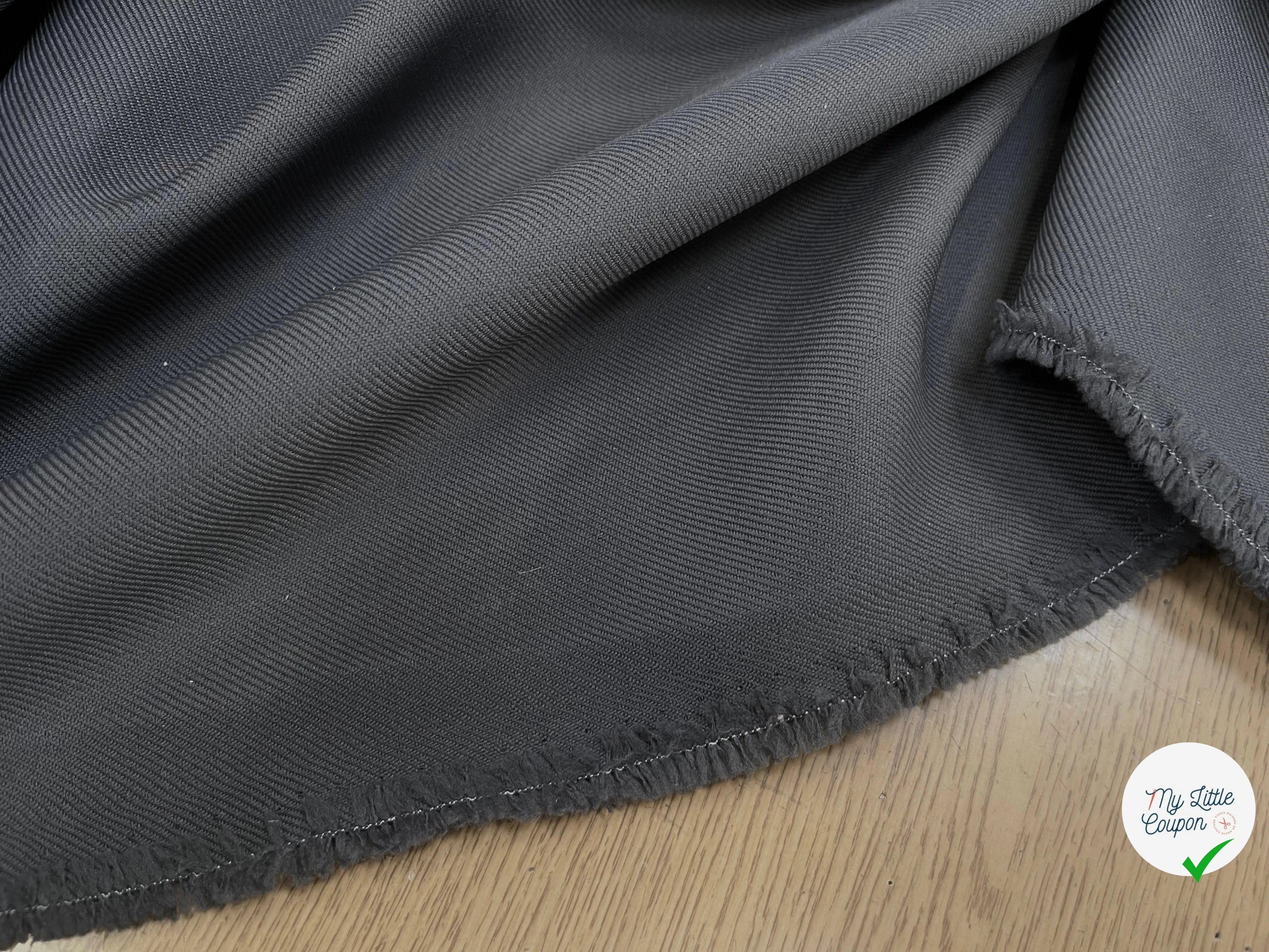 GABARDINE LOURDE STRIÉE STYLE GREY JAPAN - My Little Coupon