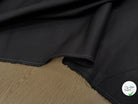 GABARDINE NOIR PEIGNÉE COTON COUTURE - My Little Coupon