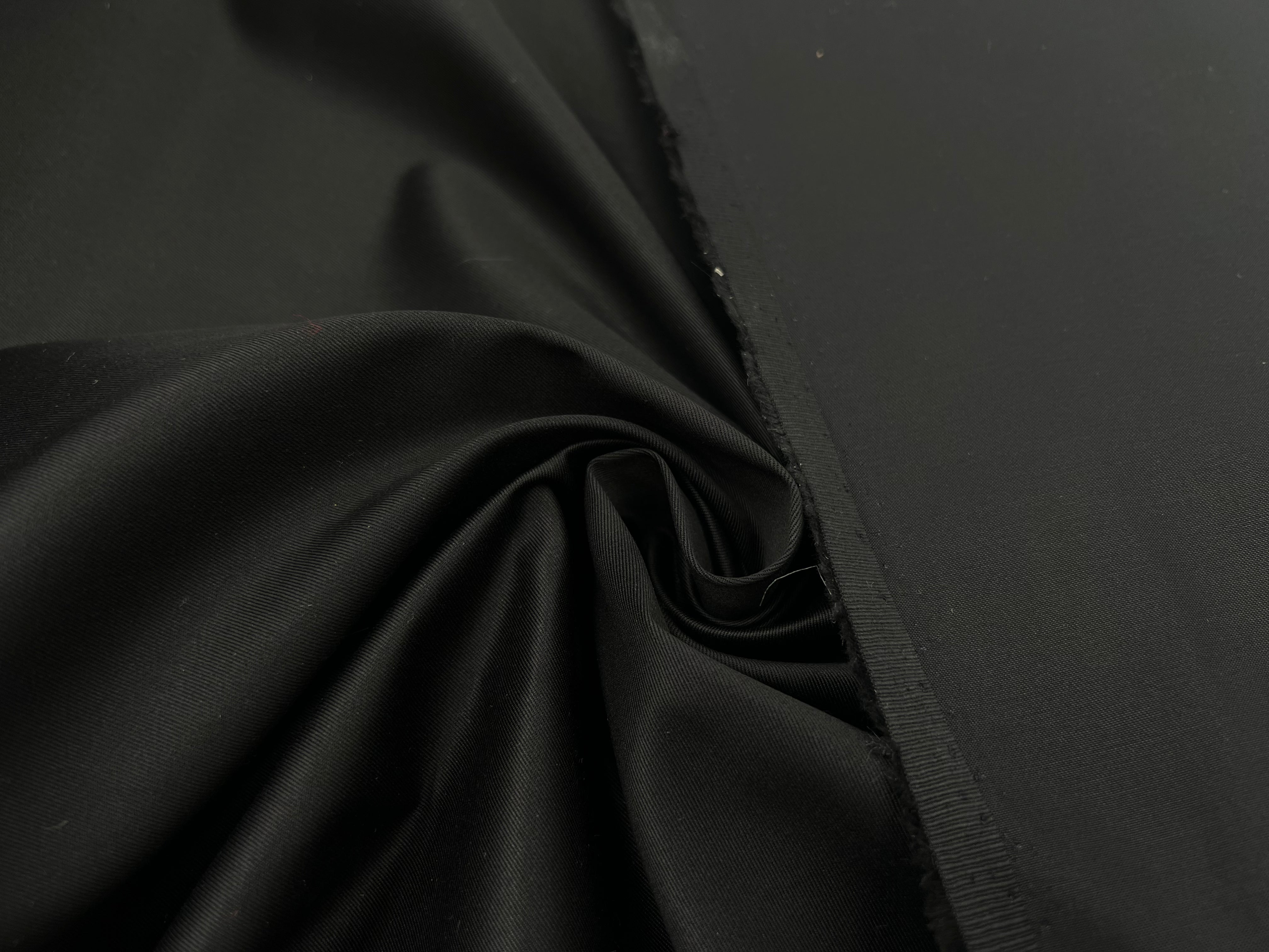 GABARDINE POLYAMIDE TECHNIQUE NOIR MSO