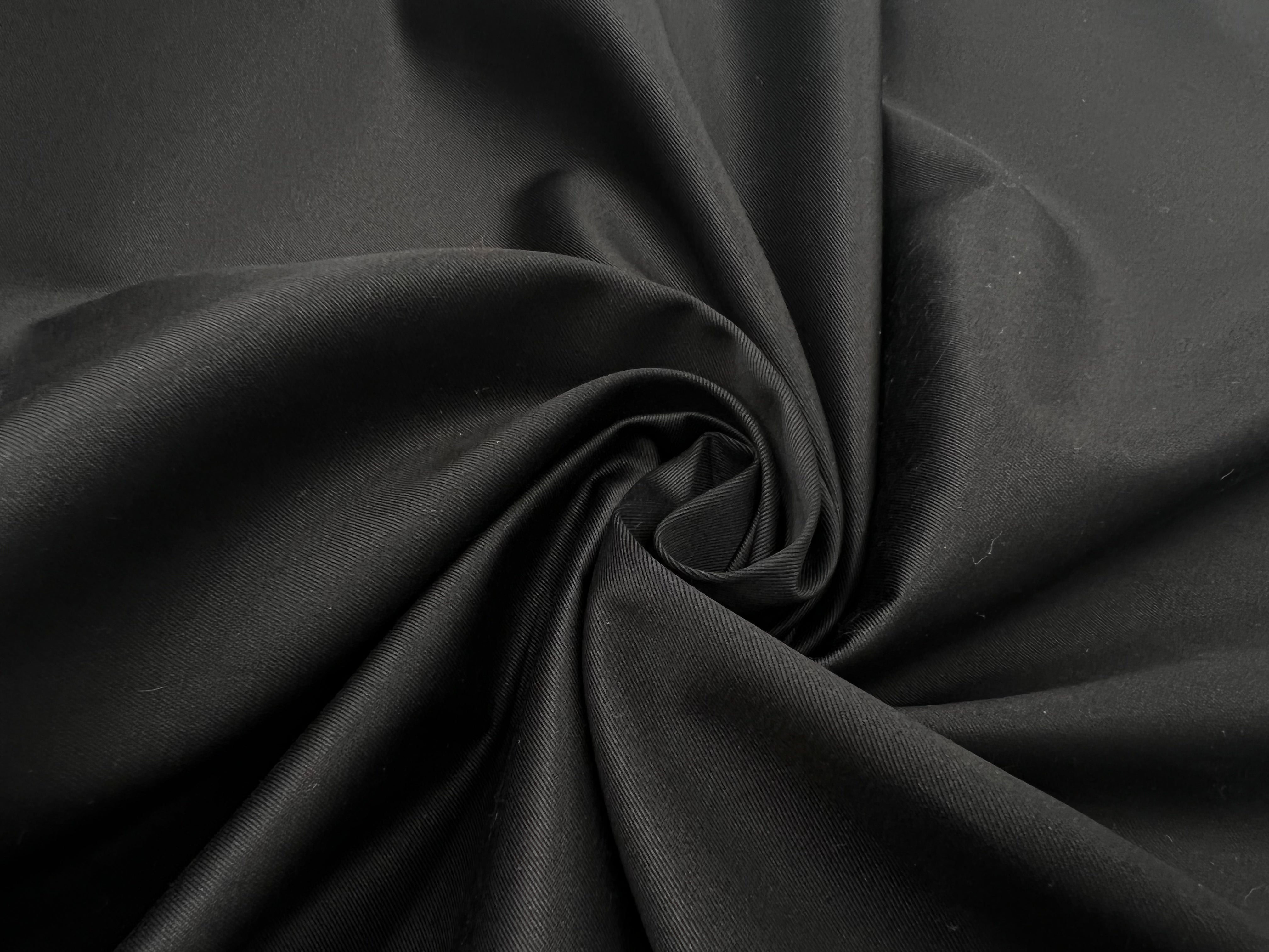 GABARDINE POLYAMIDE TECHNIQUE NOIR MSO