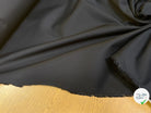 GABARDINE POLYCOTON SATINÉE TOUCHER SOYEUX STRETCH NOIR 48% COTON - My Little Coupon