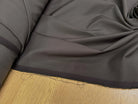 GABARDINE POLYCOTON STRETCH PEAU DE PÊCHE BRUN MASTIC - My Little Coupon