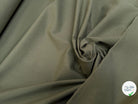 GABARDINE POLYCOTON VERT KAKI TENUE SOYEUSE - My Little Coupon