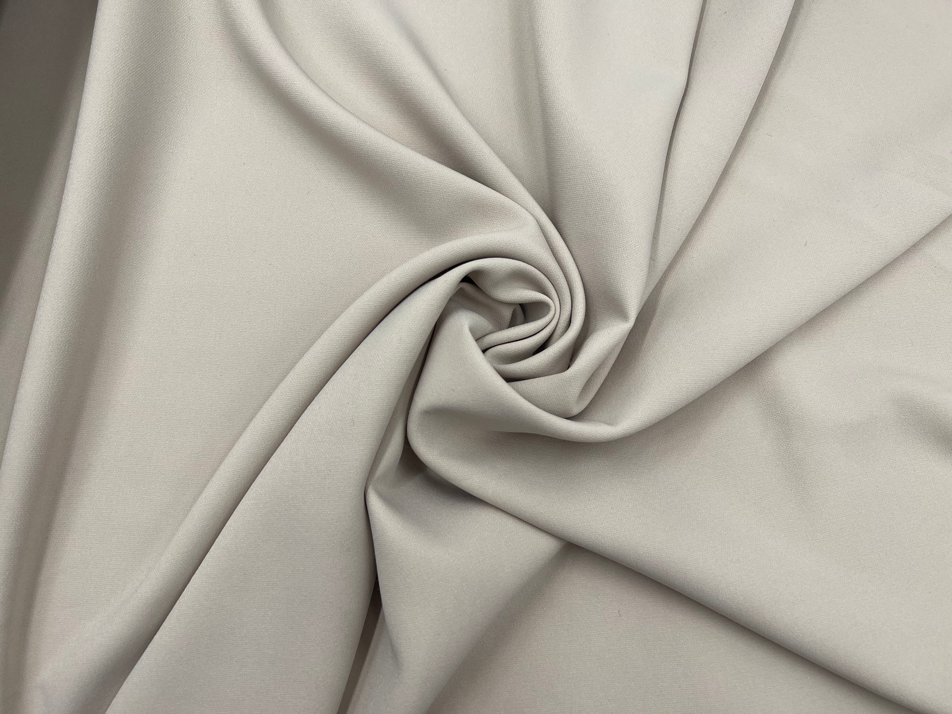 GABARDINE POLYESTER  BEIGE TRÈS  SOUPLE MSO