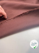 GABARDINE POLYESTER CACAO MSO