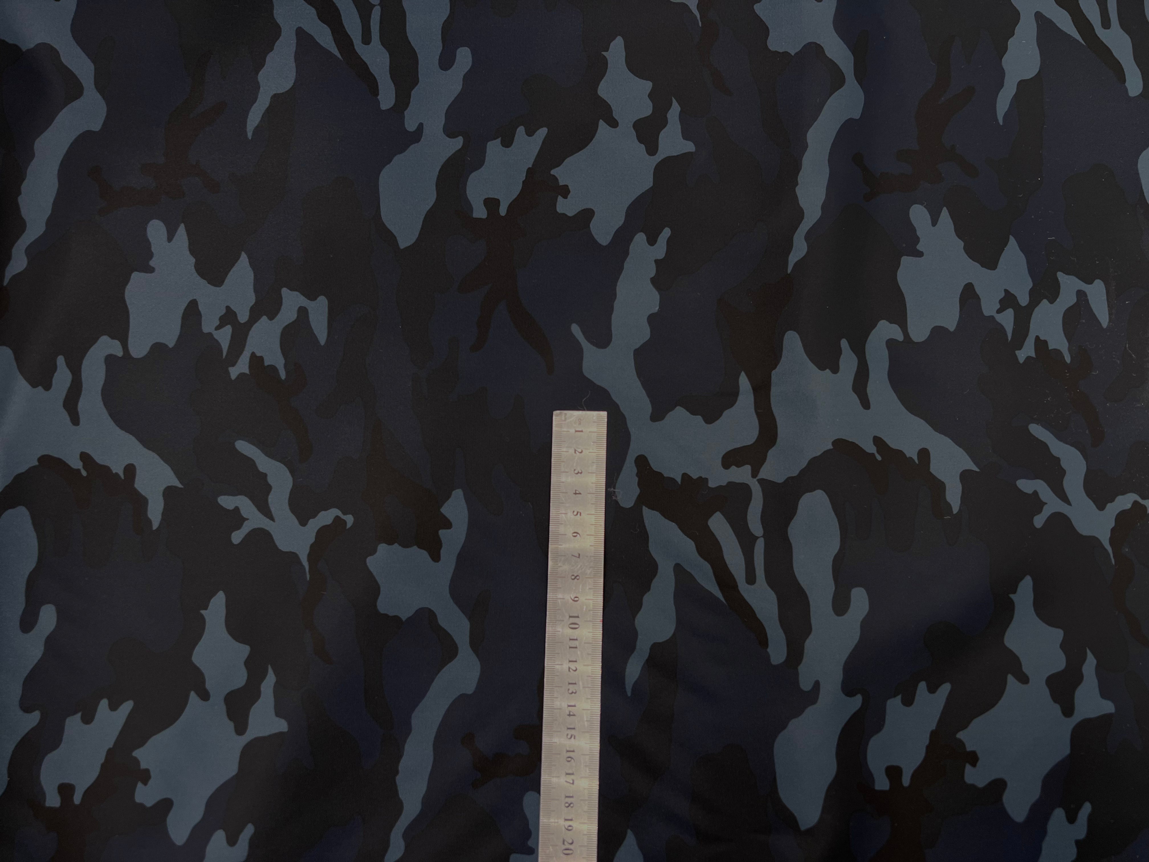 GABARDINE POLYESTER IMPRIMÉ BATTLE ANORAK MSO