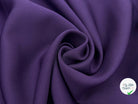 GABARDINE POLYESTER JAPAN COUTURE VIOLET - My Little Coupon - tissu - coudre
