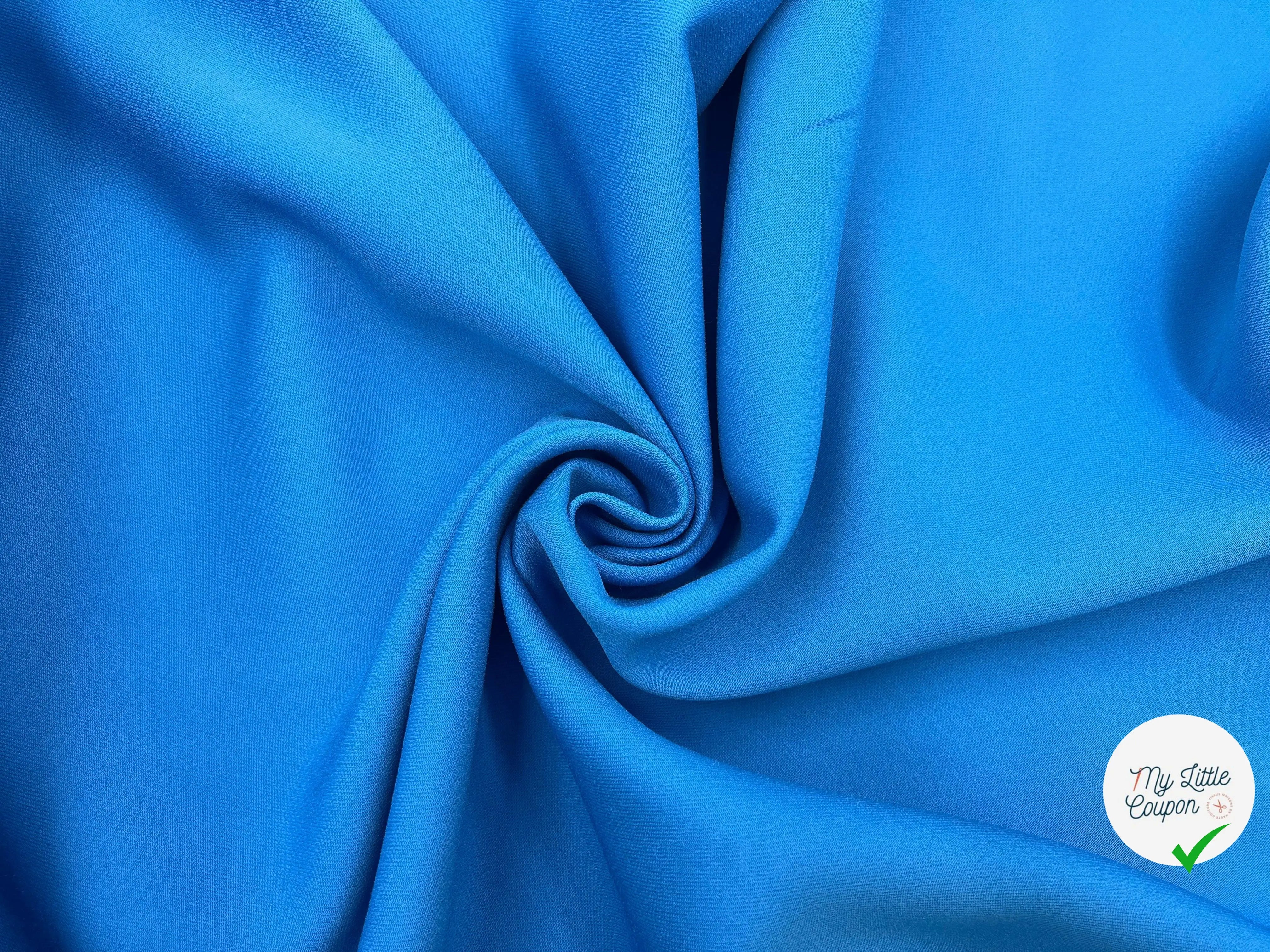 GARBADINE PRESTIGE JAPON ÎLES TURQUOISES - My Little Coupon - tissu - coudre