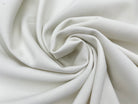 GABARDINE POLYESTER QUALITÉ JAPAN BLANC CASSÉ MSO