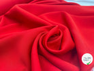 GABARDINE POLYESTER QUALITÉ JAPON ROUGE AMOUR - My Little Coupon - tissu - coudre