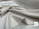 GABARDINE POLYESTER SIMPLE COLORI NATUREL - My Little Coupon