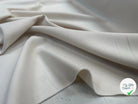 GABARDINE POLYESTER SIMPLE COLORI NATUREL - My Little Coupon