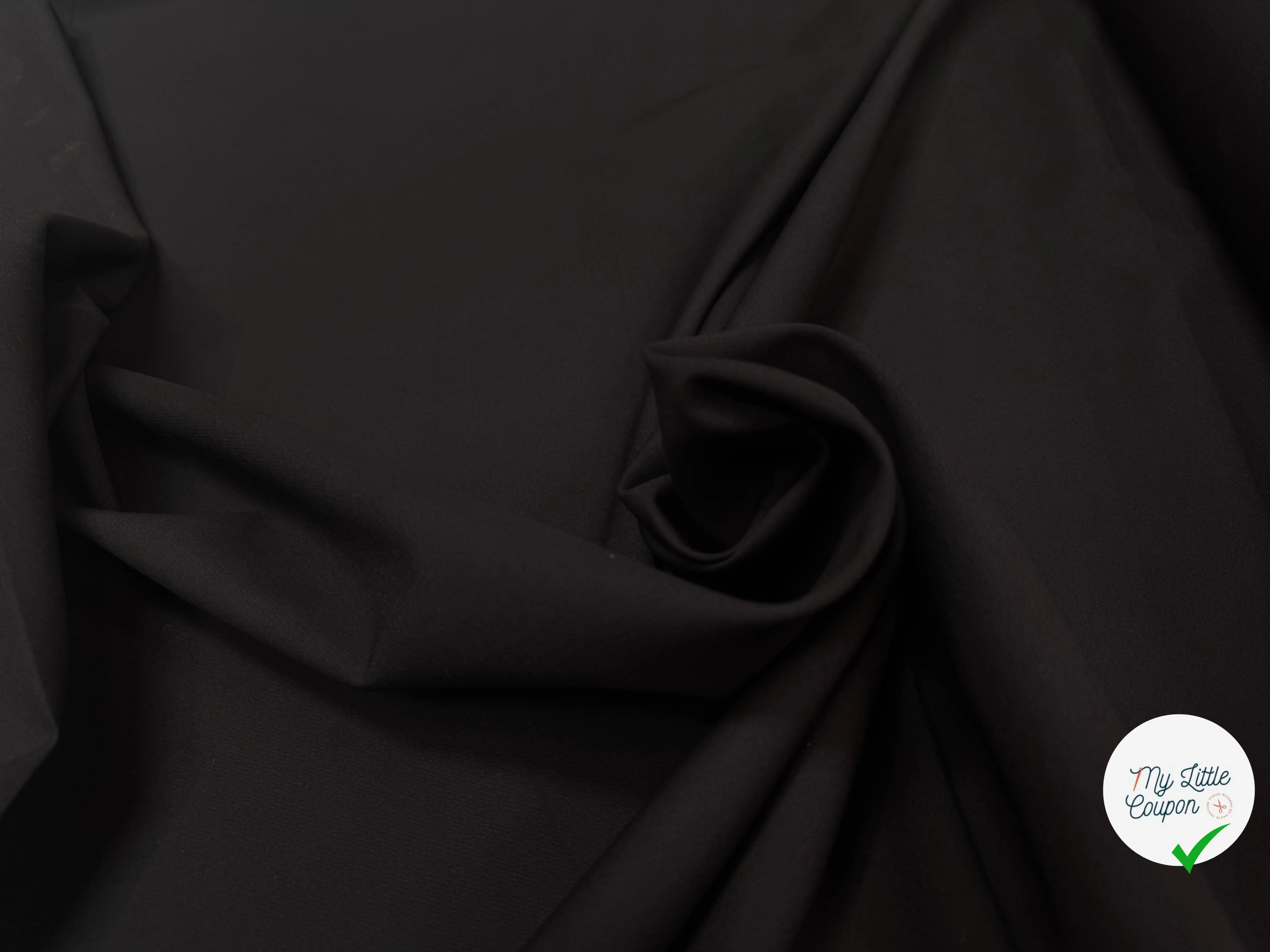 GABARDINE POLYESTER VISCOSE PRATO - My Little Coupon