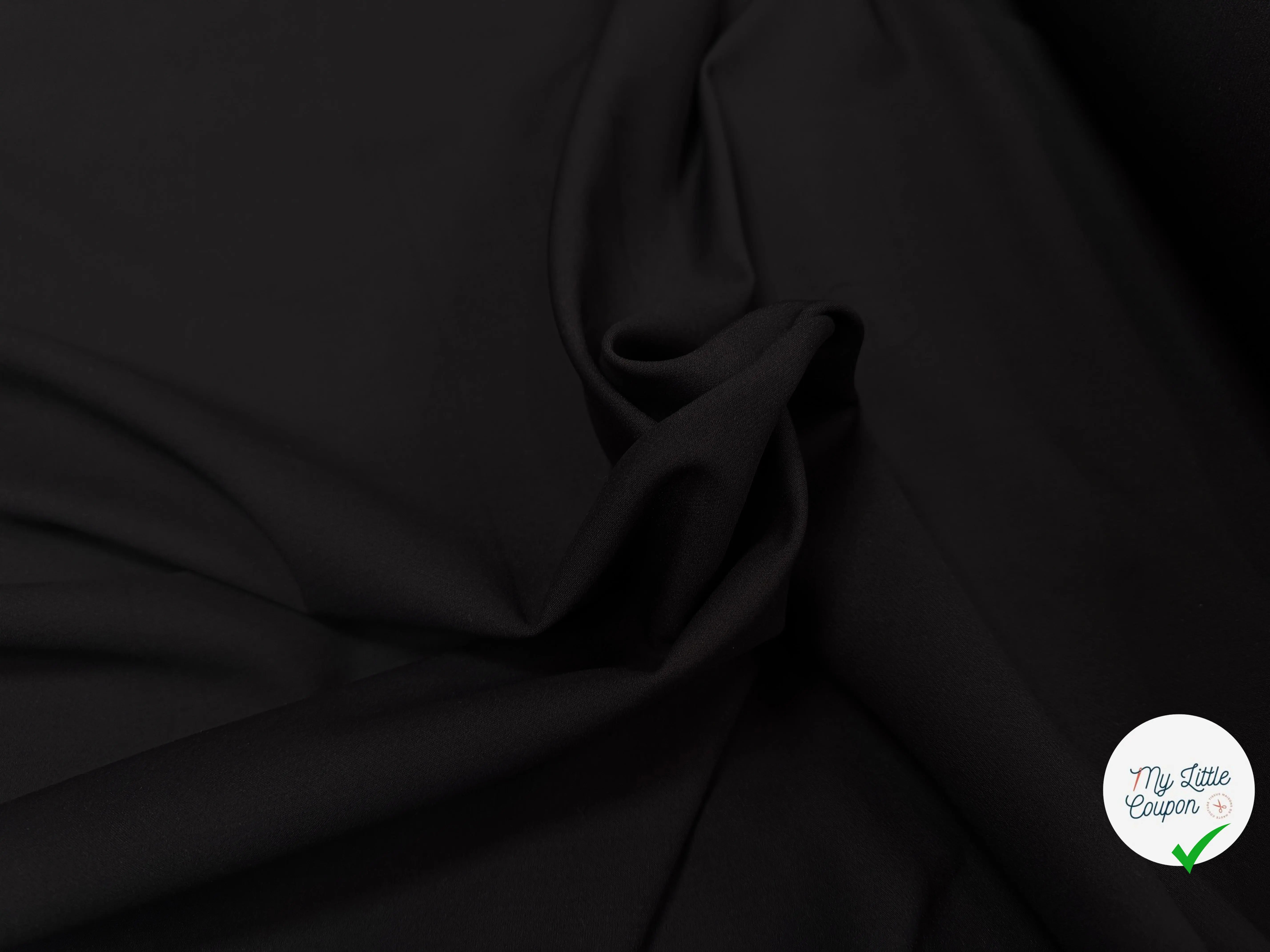 GABARDINE POLYESTER VISCOSE PRATO - My Little Coupon