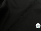 GABARDINE POLYLAINE RIGIDE BLACK - My Little Coupon - tissu - coudre