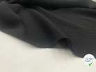 GABARDINE POLYLAINE STRETCH NOIR LÉGÈRE RAYURES TRÈS ÉLÉGANTES - My Little Coupon - tissu - coudre
