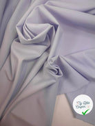 GABARDINE POLYVISCOSE LILAS CLAIR MSO